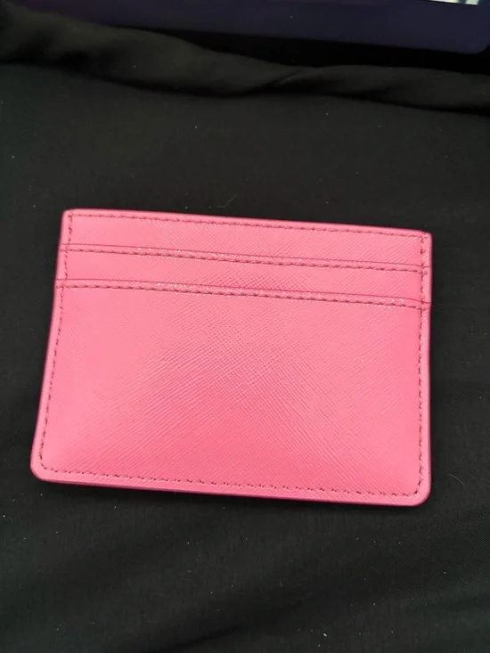 Marc Jacobs Hot Pink Saffiano Card Case - Picture 2 of 2